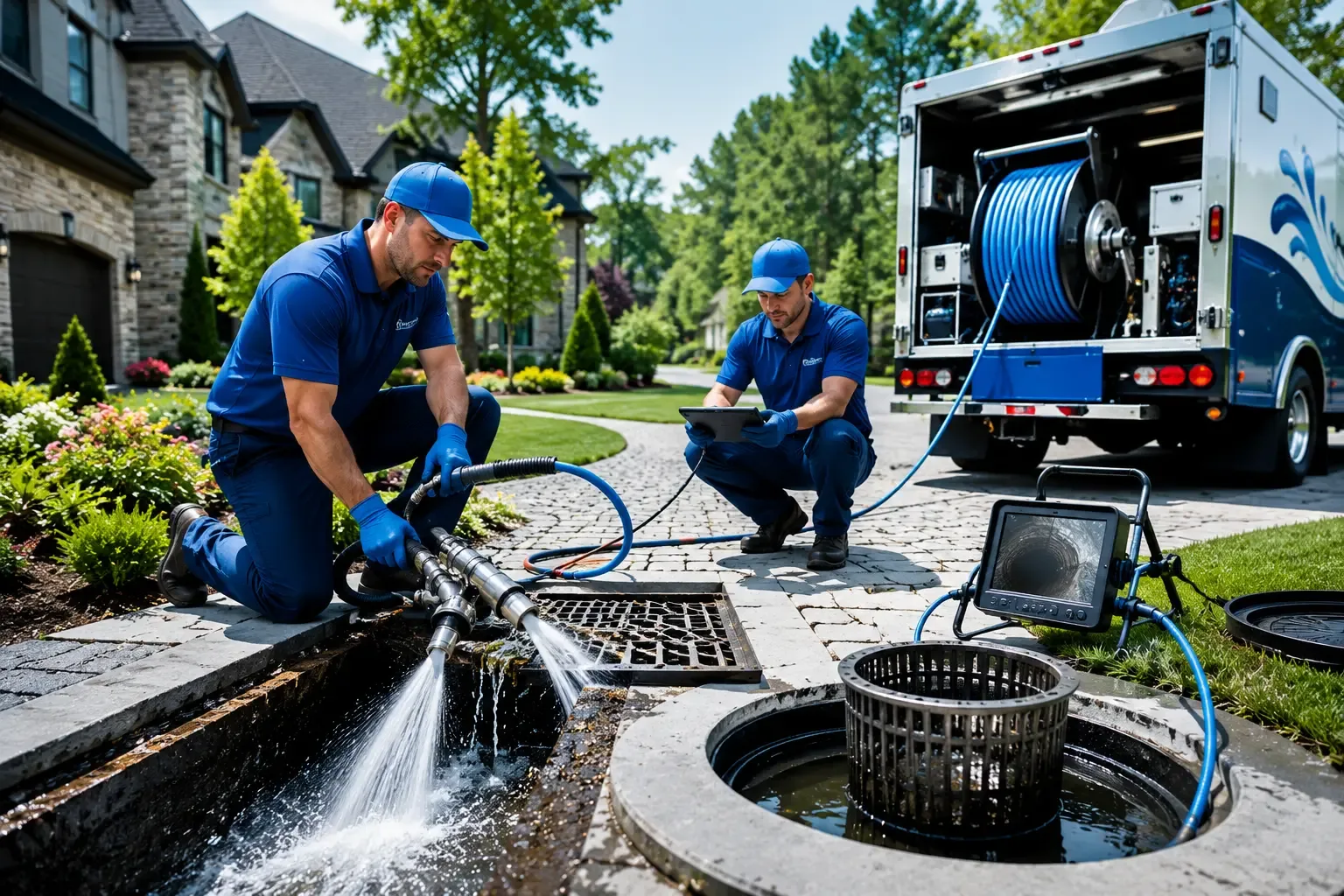 Local outdoor drain cleaning professionals in Keyes, OK