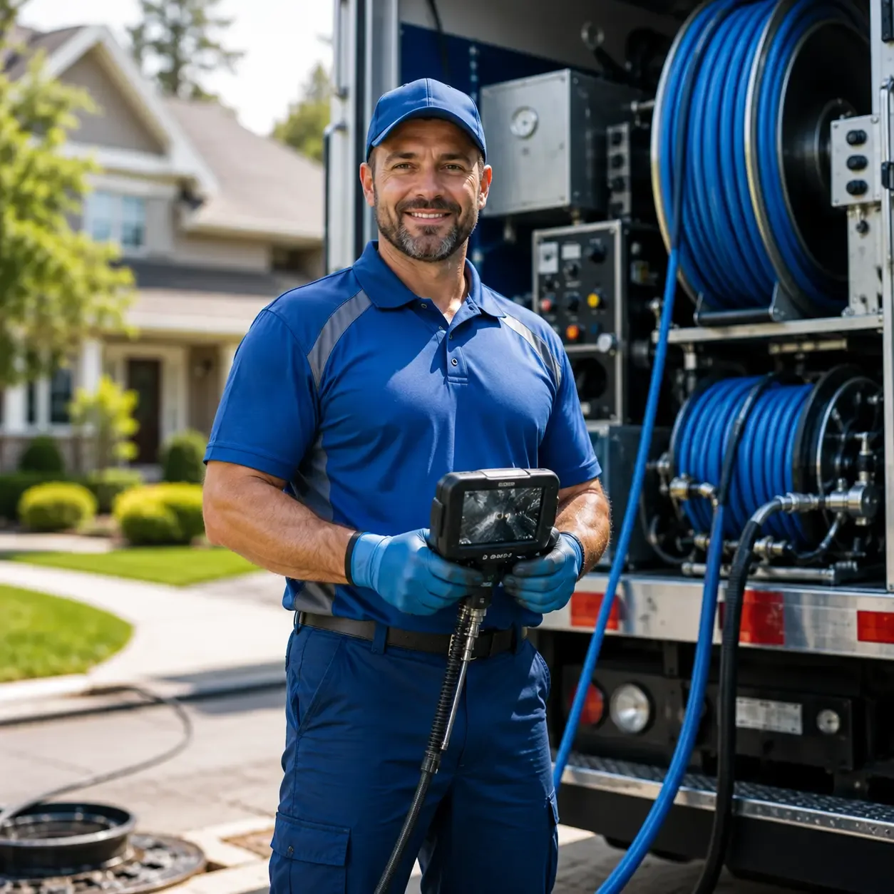 Local outdoor drain cleaning specialists in Keyes, OK
